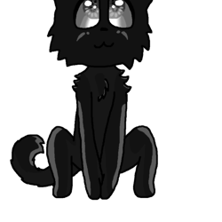 chibi black (rainbow friends)