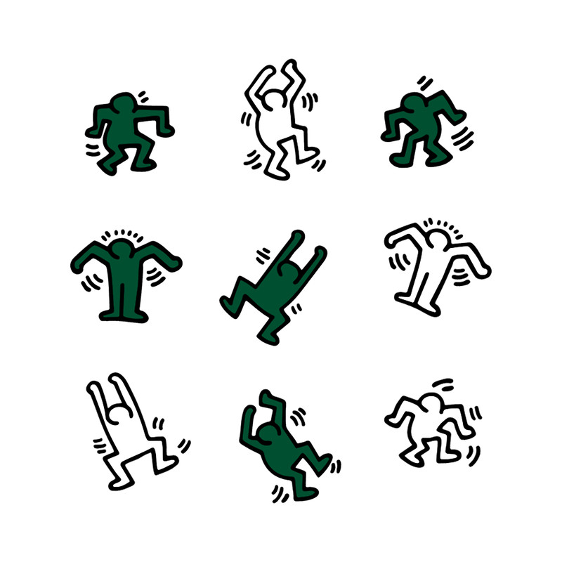 Groovy Green and White People .png