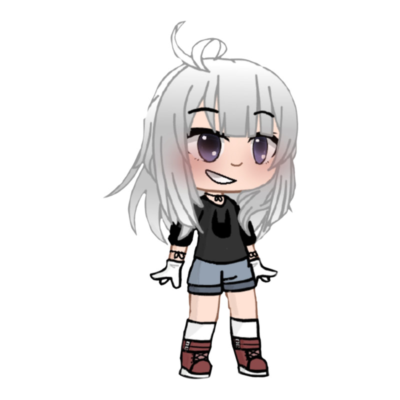 Gacha Life Girl Art Merchandise .png