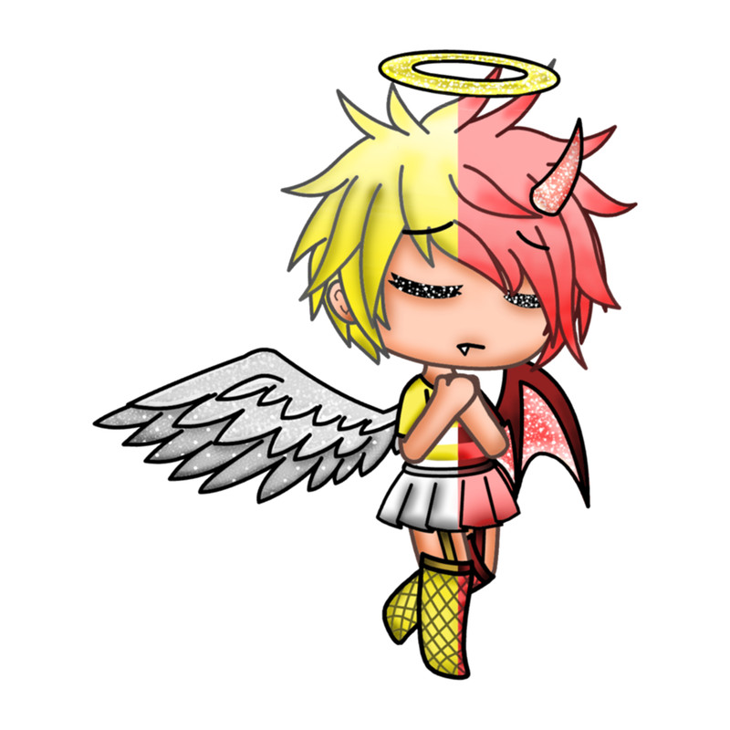 Gacha Life Half Demon, Half Angle .png