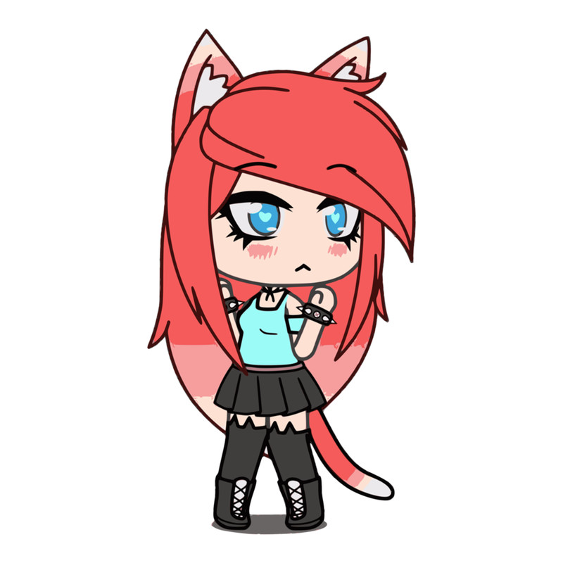 Gacha Life Klau Fitted .png