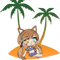 Gacha Life series - Cute Girl On The Beach .png