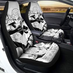 tengen uzui car seat covers custom kimetsu no yaiba manga car accessories