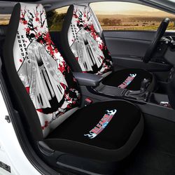 shunsui kyoraku car seat covers custom japan style anime bleach car interior accessories