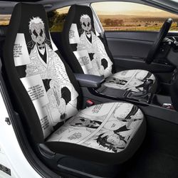 Sakonji Urokodaki Car Seat Covers Custom Kimetsu No Yaiba Manga Car Accessories