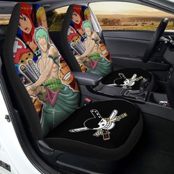 roronoa zoro car seat covers custom dragon ball anime car interior accessories