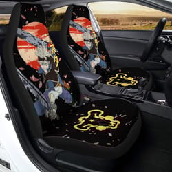 asta car seat covers custom black clover anime car interior accessories