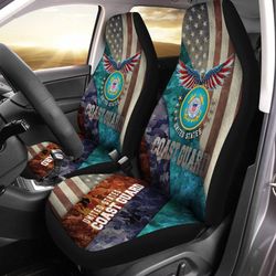 u.s coast guard car seat covers custom us armed forces car accessories