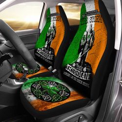 the irish warrior car seat covers custom design for car seats
