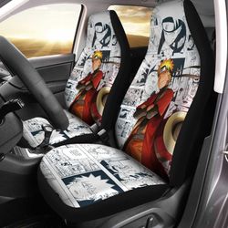 Naruto Sage Car Seat Covers Custom Manga Anime Naruto Car Accessories