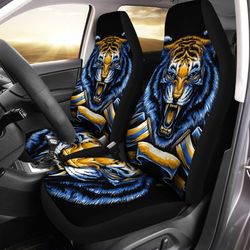 angry tiger face car seat covers custom tiger car accessories