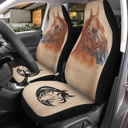 sad horse car seat covers custom horse car accessories