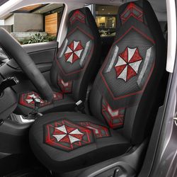 resident evil umbrella corps custom car seat covers