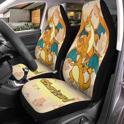 pokemon car seat cover anime car accessories charizard