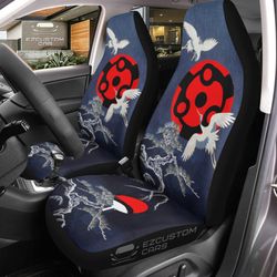 madara sharingan car seat covers custom anime naruto car accessories