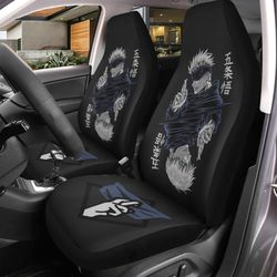 jujutsu kaisen car accessories anime car seat covers gojo satoru six eyes