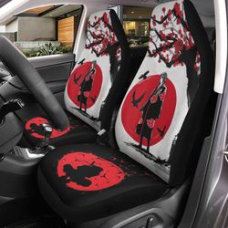 Itachi Akatsuki Car Seat Covers Naruto Car Accessories Anime Decoration Japan Style Car Accessories