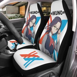 ikuno car seat covers custom darling in the franxx anime car accessories