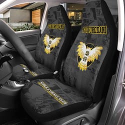 haikyuu car accessories anime car seat covers fukurodani symbol