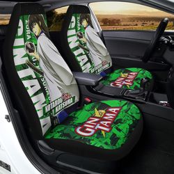 Gintama Katsura Kotarou Car Seat Covers Anime Car Accessories