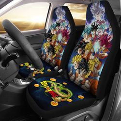 songoku dragon ball car seat covers manga fan gift