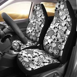 snoopy mini pattern cartoon car seat covers