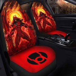 Red Lantern Car Seat Covers