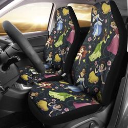 Princess Pretty Car Seat Covers Disney Cartoon Fan Gift
