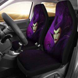Maleficent Art Disney Villains Cartoon Car Seat Covers