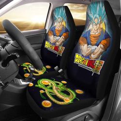 goku super saiyan blue shenron dragon ball anime car seat covers