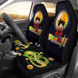 goku jumping dragon ball anime car seat covers