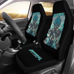 goku angry thunder dragon ball anime car seat covers