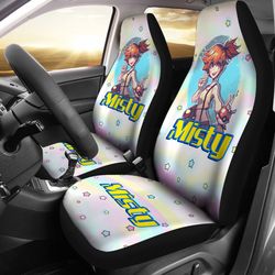 anime misty love ash pokemon car seat covers pokemon car accessorries