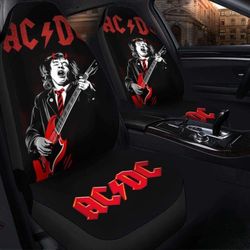 ac dc band car seat covers
