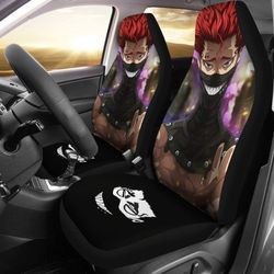 zora ideala black clover car seat covers anime fan gift