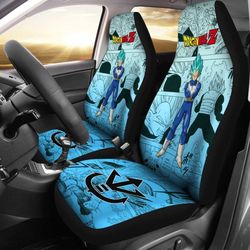 vegeta blue dragon ball z car seat covers manga mixed anime cool