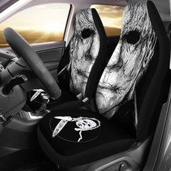 no live matter michael myer car seat covers for horror movies fan