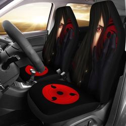 madara sharingan eyes naruto anime car seat covers