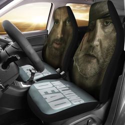 governor vs rick grimes the walking dead car seat covers