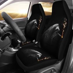 Funny Sloth Smoking Zootopia Car Seat Covers