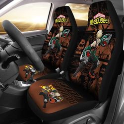 bakugou katsuki my hero academia car seat covers anime mixed manga