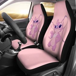 Angel Stitch Pink Car Seat Covers