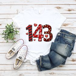 143 shirt, i love you shirt, love language shirt, valentines day shirt, happy valentines day, couple matching shirt, val