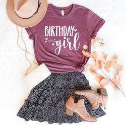 birthday girl shirt, birthday woman shirt, birthday party shirt, birthday shirt, birthday love shirt, birthday shirt for