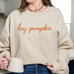 fall shirt for women thanksgiving shirt, hey pumpkin shirt, thanksgiving sweatshirt cute thanksgiving sweater pumpkin sw