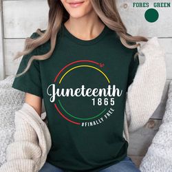 1865 juneteenth shirt, freeish shirt, black history shirt, freeish since 1865 shirt, juneteenth gift, black lives matter