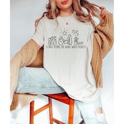 a thrill of hope the weary world rejoices shirt, gift for christians, religious christmas gift, nativity shirt, jesus is