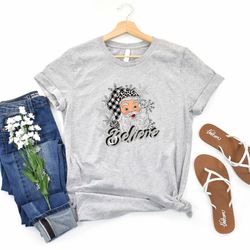 cozy christmas shirt for the whole family, festive holiday clothing, santa claus believe shirt, family merry christmas s