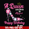 BD0008-A queen was born in August svg, birthday svg, queens birthday svg, queen svg, png, dxf, eps digital file BD0008.jpg