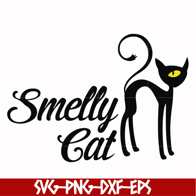 FN0001004-Smelly cat svg, png, dxf, eps file FN0001004.jpg